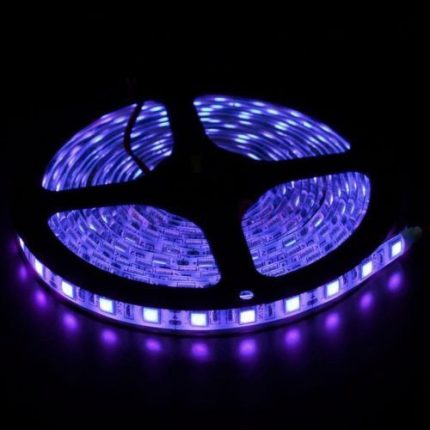 Waterproof UV 12V 5M 5050 SMD 300 LED Led Strip Lights