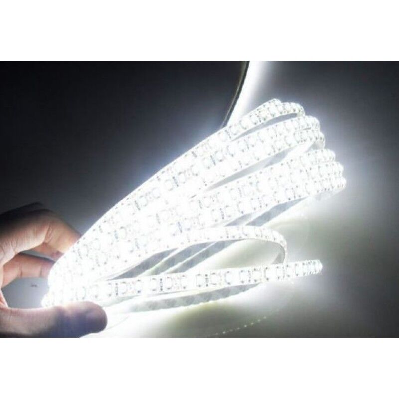 Waterproof Cool White 600 LED 12V 5M 3528 SMD Leds Strip Light