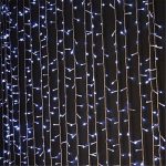 300/600 Led Curtain Fairy String Lights Wedding Outdoor Christmas Garden Party