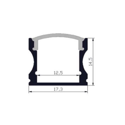 1M Deep channel Profile bar