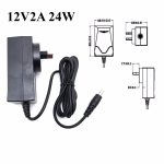 12V DC 2A Power Supply Charger Transformer LED Strips Adapter