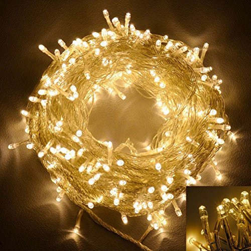 Warm White 500LED 100M Waterproof Christmas Fairy String Lights Wedding Garden