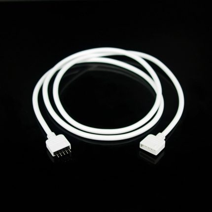 1m 5Pin Extension Wire Cable Cord Connector For RGB LED Strip Lights