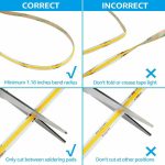 12V 5M Cob Led strip lights 1920 Leds